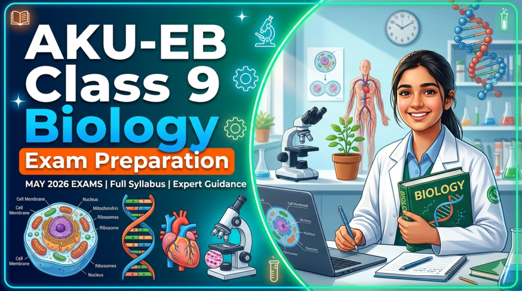 AKU-EB Class 9 Biology Exam Preparation May 2026